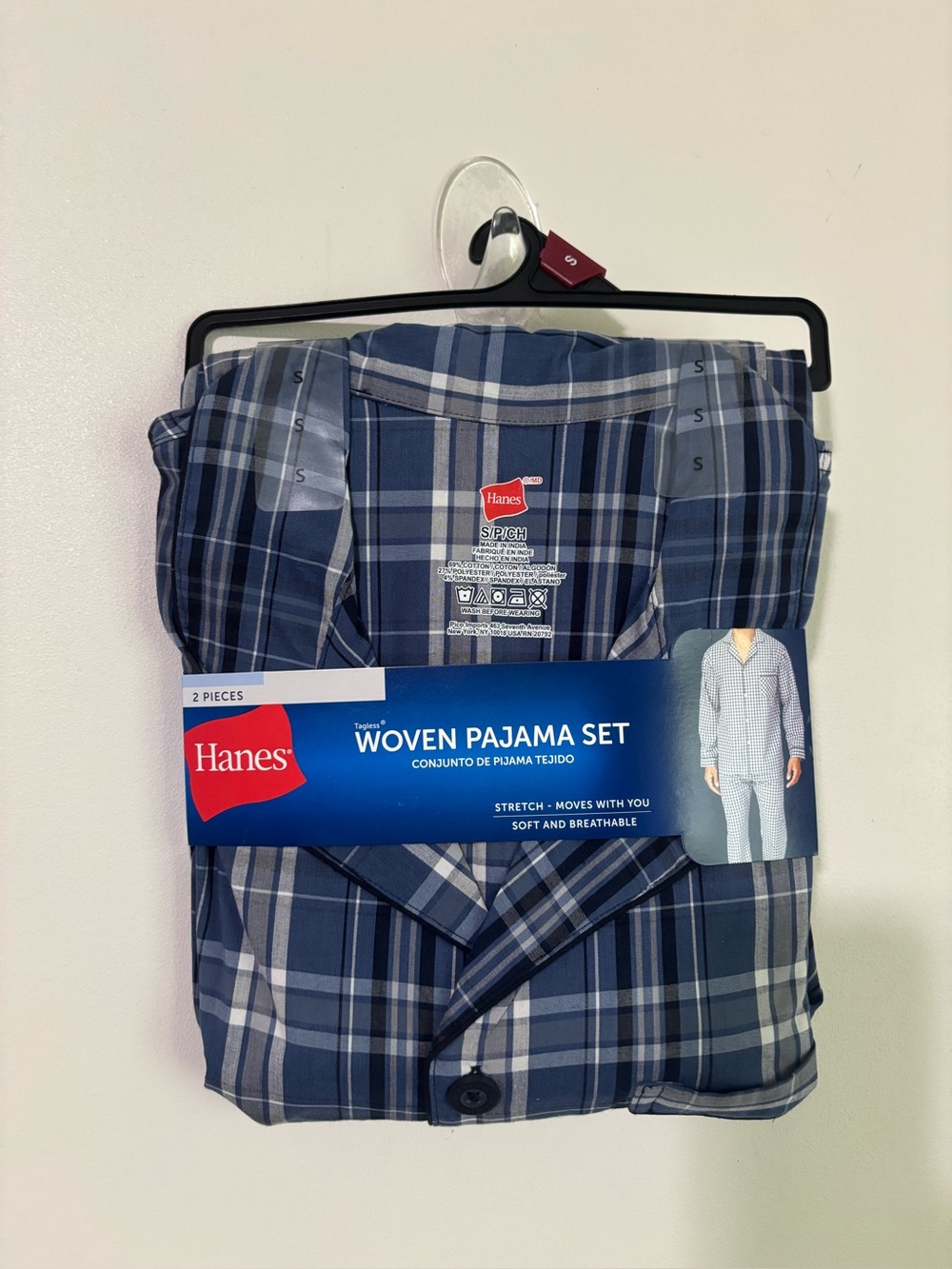 Hanes Men’s Pajama Set Size S
